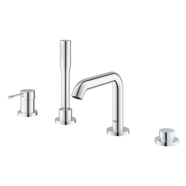Смеситель однорычажный для ванны на 4 отверстия Grohe Essence New 19578 00A (1957800A)