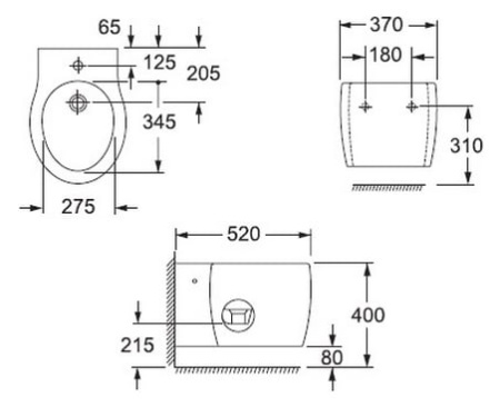 Биде напольное Belbagno Formica BB1030B