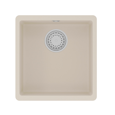 Кухонная мойка Lemark SINARA 400-U  шампань  9910066