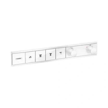 Термостат для душа на 4 потребителя Hansgrohe RainSelect 15382700 белый матовый