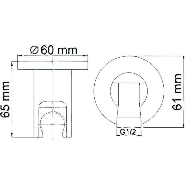 Подключение для шланга WasserKRAFT A022