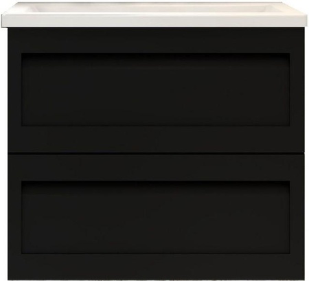 База под раковину напольная Art&max AM-Platino-600-2C-SO-NM-Cer Черный