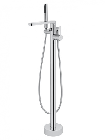 Смеситель для ванны напольного монтажа WONZON & WOGHAND STICK, хром WW-88649901-CR