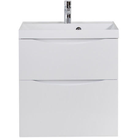 База под раковину подвесная BelBagno MARINO-CER-600-2C-SO-BL-P Bianco Lucido
