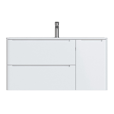 Тумба с раковиной IDDIS Edifice 100 подвесная белая (EDI10W1i95K)