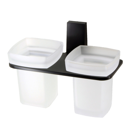 Стакан для зубных щеток двойной WasserKRAFT Abens K-3228D