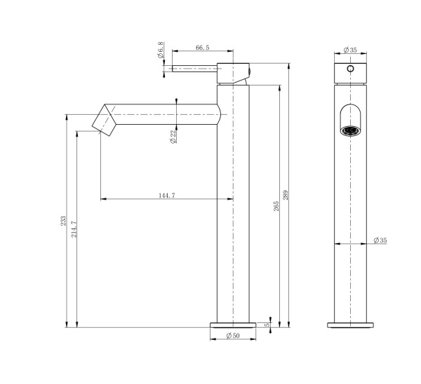 Смеситель для раковины высокий WONZON & WOGHAND, белый матовый WW-H1064-MW Смеситель для раковины высокий WONZON & WOGHAND, белый матовый WW-H1064-MW