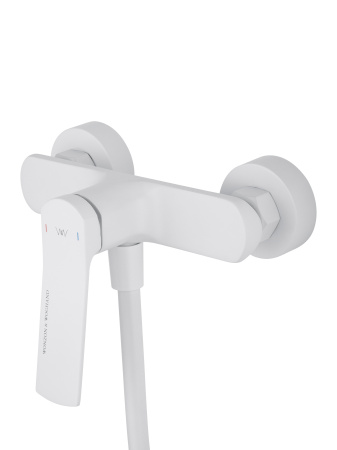 Смеситель для душа WONZON & WOGHAND, белый матовый WW-B2585-MW