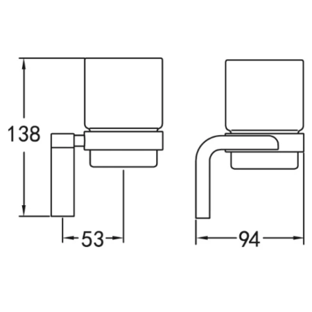 Стакан Art&Max Ultima AM-F-8930