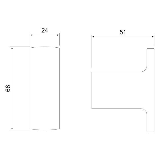 Крючок Timo Torne черный 43011/03
