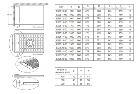 Поддон Jacob Delafon Flight Neus E62513-00