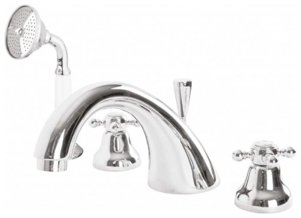 Смеситель на борт ванны Cezares GOLF GOLF-BVD-01 хром