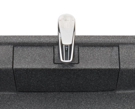 Крышка выпуска раковины Aquaton Рейн графит 1A721235RW210