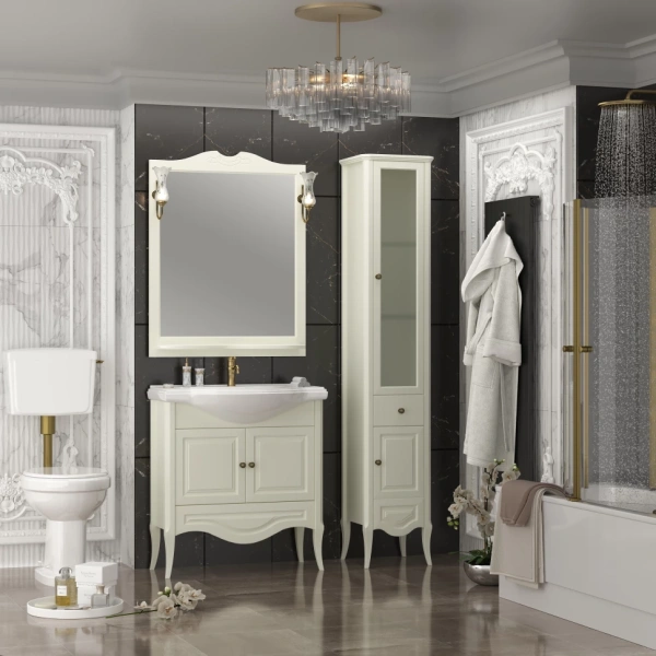 Пенал Opadiris Брунелла, цвет слоновая кость, правый 00-00004352