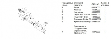 Смеситель однорычажный для душа Grohe Allure 32846 000 (32846000)