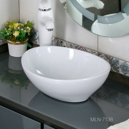 Раковина накладная (41х33) Melana 7138-805