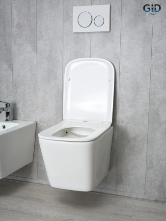 Подвесной унитаз безободковый Gid Tr2143