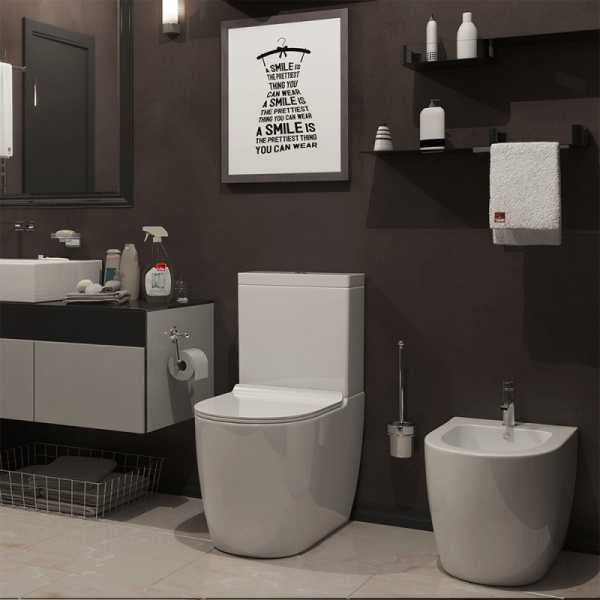 Унитаз компакт напольный Timo Kulo TK-401