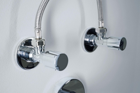 Угловой вентиль с металлической розеткой GROHE 22037 000 (22037000)