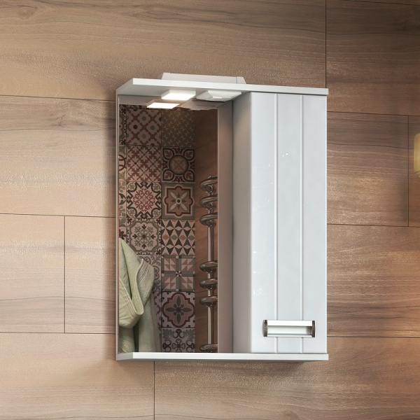 Зеркало со шкафом (50x70) Vigo Diana z.DIA.50.R.El