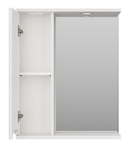 Зеркало-шкаф (60х75) Misty Атлантик 60 левый П-Атл-4060-010Л