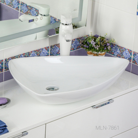 Раковина накладная (67,5х47) Melana 7861-805