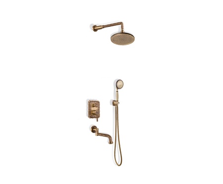 Комплект для душа с изливом Bronze de Luxe WINDSOR 10137R