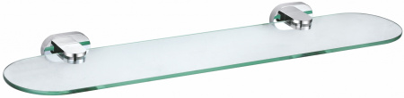 Стеклянная полка для ванной WONZON & WOGHAND FIRST, хром WW-8427