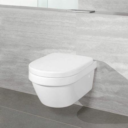 Подвесной унитаз Villeroy&Boch Architectura 4694HR01 с крышкой микролифт