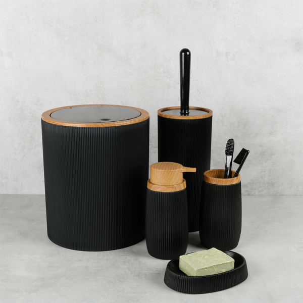 Стакан для зубных щеток Fixsen BLACK BOOM FX-411-3