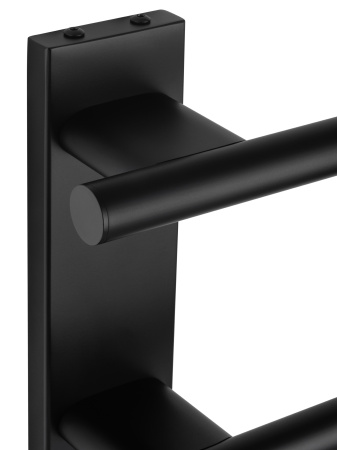 Полотенцесушитель электрический WONZON & WOGHAND NÜRNBERG, черный матовый WW-AL345-MB