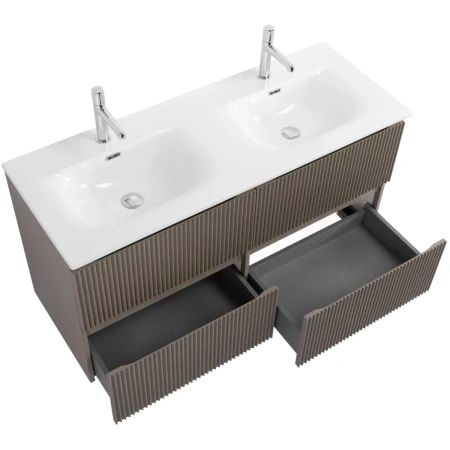 Тумба под раковину 120 BelBagno Uno UNO-1200-4C-SO-СO бежевый матовый, без раковины