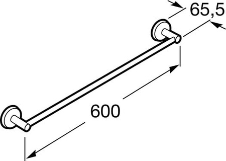 Полотенцедержатель Roca Twin 816710001