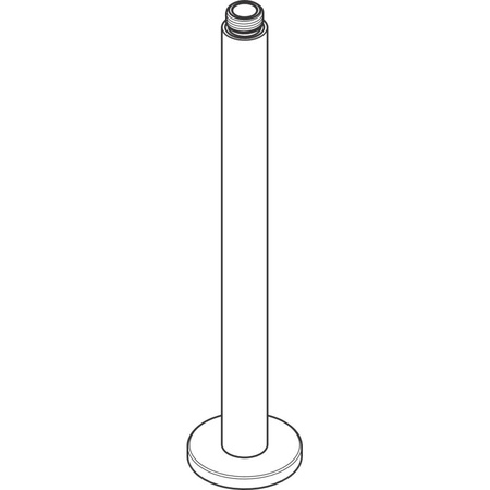 Кронштейн для верхнего душа 30 см Hansgrohe Vernis Blend 27805000 хром