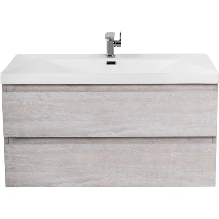 Тумба под раковину Cezares MOLVENO-100-2C-SO-LB Legno Bianco