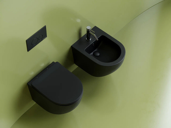 Подвесной унитаз Ceramicanova Uno Rimless CN11001MB