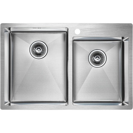 Кухонная мойка Paulmark  Helfer PM237851-BS брашированная нерж.сталь