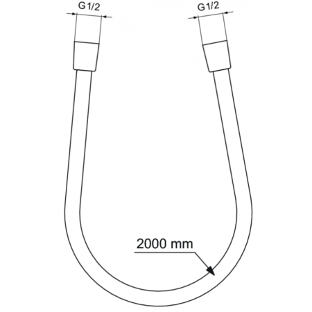 Шланг для душа Ideal Standart IDEALFLEX BE200AA