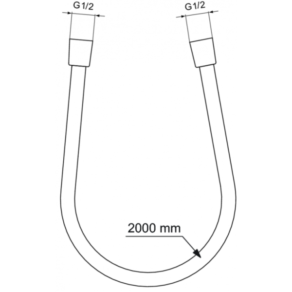 Шланг для душа Ideal Standart IDEALFLEX BE200AA