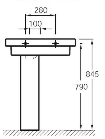 Пьедестал для раковины Jacob Delafon Odeon Up E4722G-00
