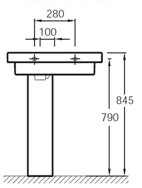 Пьедестал для раковины Jacob Delafon Odeon Up E4722G-00