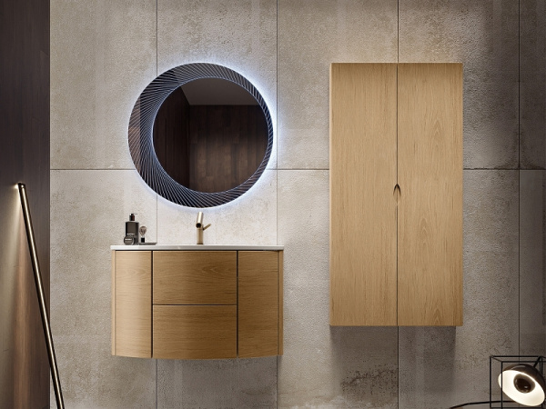 Зеркало с подсветкой (80х80) Cezares 45053