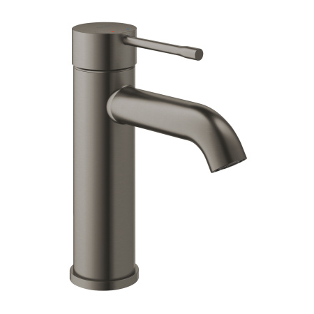 Смеситель для раковины Grohe Essence New с низким изливом 23590 AL1 (23590AL1) темный графит матовый