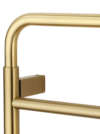 Полотенцесушитель электрический WONZON & WOGHAND WISMAR, брашированное золото WW-AL201-BG