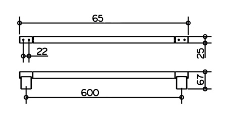 Полотенцедержатель Keuco Plan 14901370600