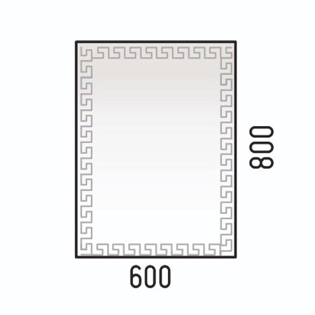 Зеркало (60х80) Corozo Меандр SD-00001318