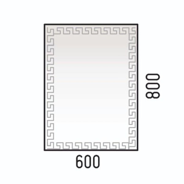 Зеркало (60х80) Corozo Меандр SD-00001318