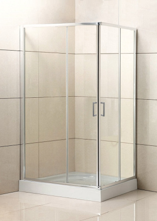 Душевой уголок (100х80) BelBagno UNO-195-AH-2-100/80-C-Cr