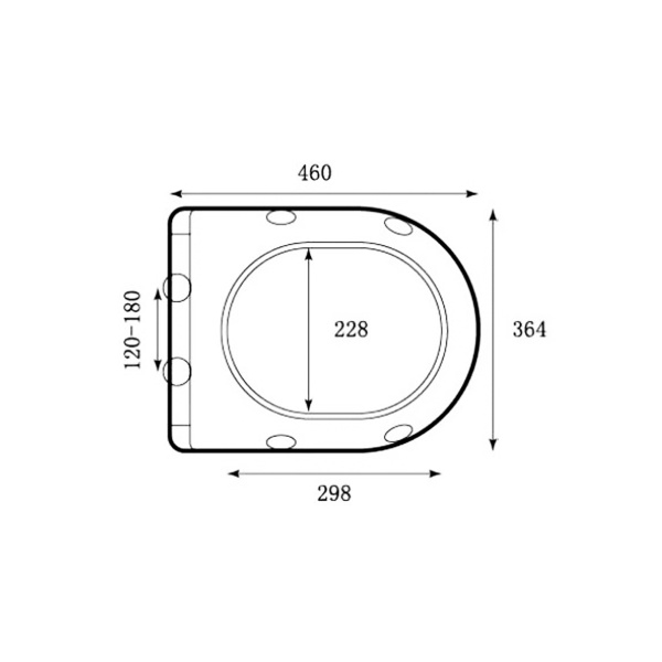 Сиденье для унитаза Grossman 4411S (тонкое, с крепежом) белое,микрофлифт,