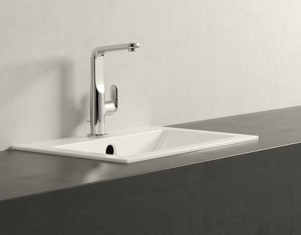 Смеситель однорычажный для раковины DN 15 Grohe Veris 32184 000 (32184000) Смеситель однорычажный для раковины DN 15 Grohe Veris 32184 000 (32184000)